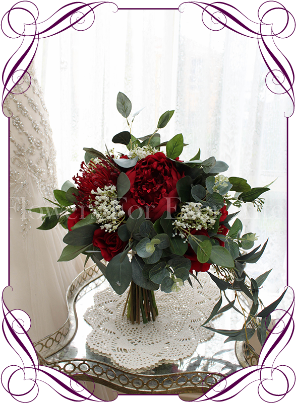 Kristy Package Flowers For Ever After Artificial - Rustic Fake Cake For Wedding (608x822), Png Download