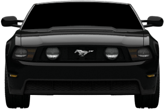 Mustang Gt'10 By Bruh-games - Pony Car (1004x373), Png Download