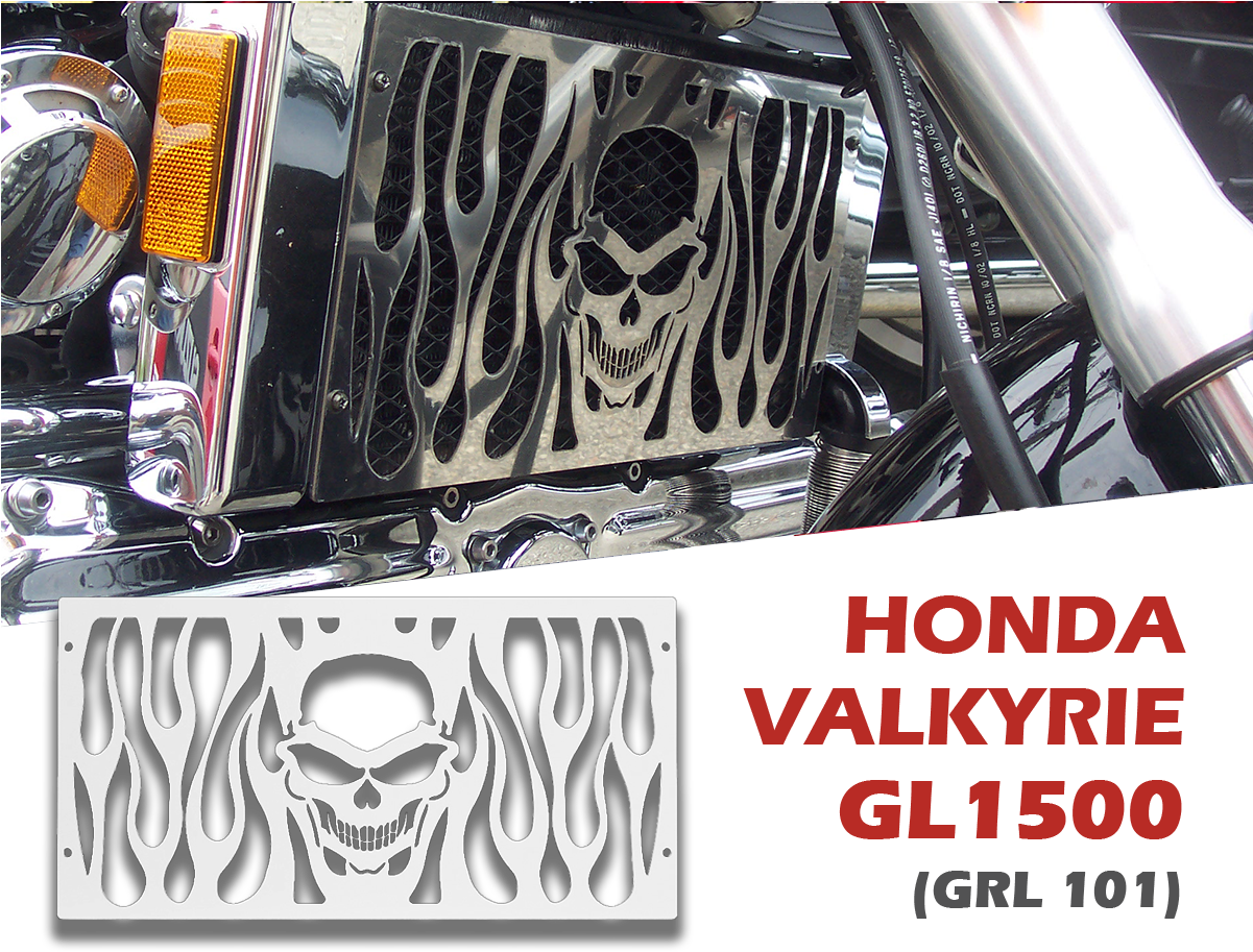 Honda Valkyrie Radiator Cover (1200x978), Png Download