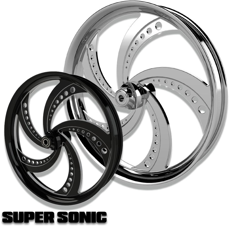 Download Super Sonic Custom Motorcycle Wheels Wedding Ring Full