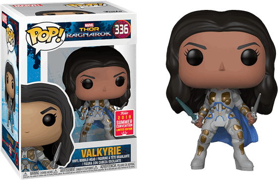 Marvel - Thor - Ragnarok - Heroic Valkyrie Sdcc18 Pop - Funko Pop Thor Ragnarok Valkyrie (600x600), Png Download