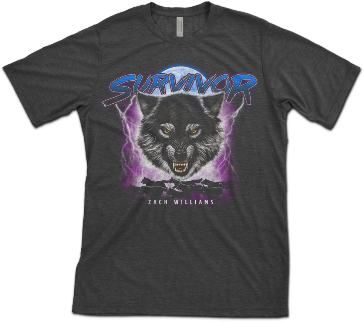 Wolf Survivor - Active Shirt (1200x1635), Png Download
