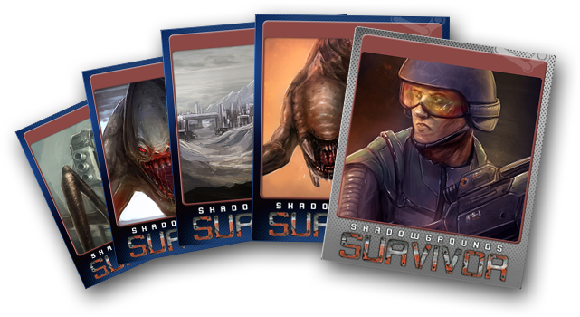Shadowgrounds Survivor Steam Trading Cards - Steam Trading Cards Png (733x433), Png Download