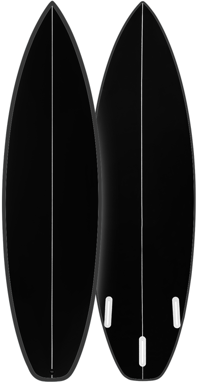 Custom Dhd Surf Deck Spray - Surfing (500x750), Png Download