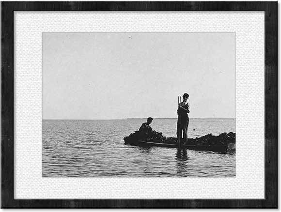 Fisherman Framed Print (640x640), Png Download