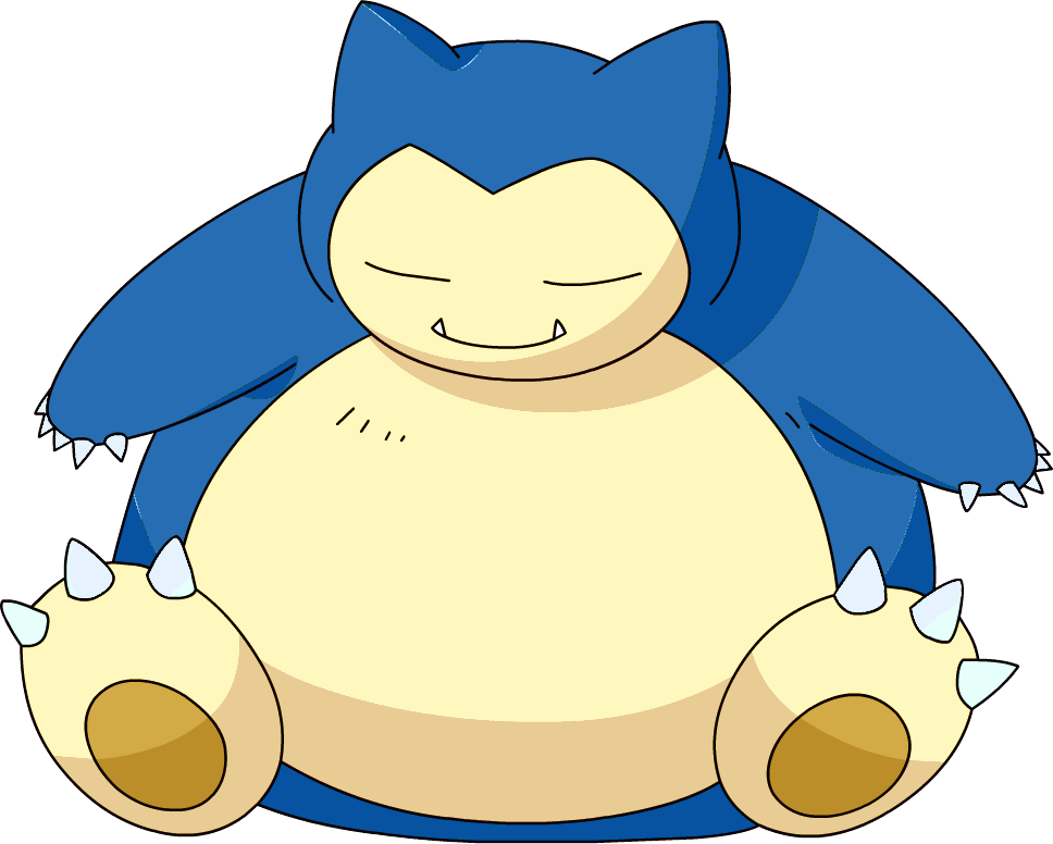 Pokemon Snorlax (968x776), Png Download