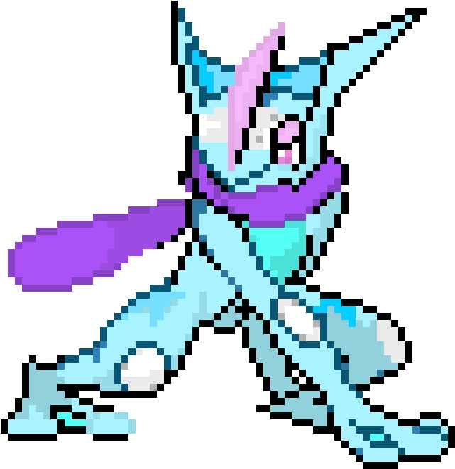 Frosty Greninja - Greninja (810x790), Png Download
