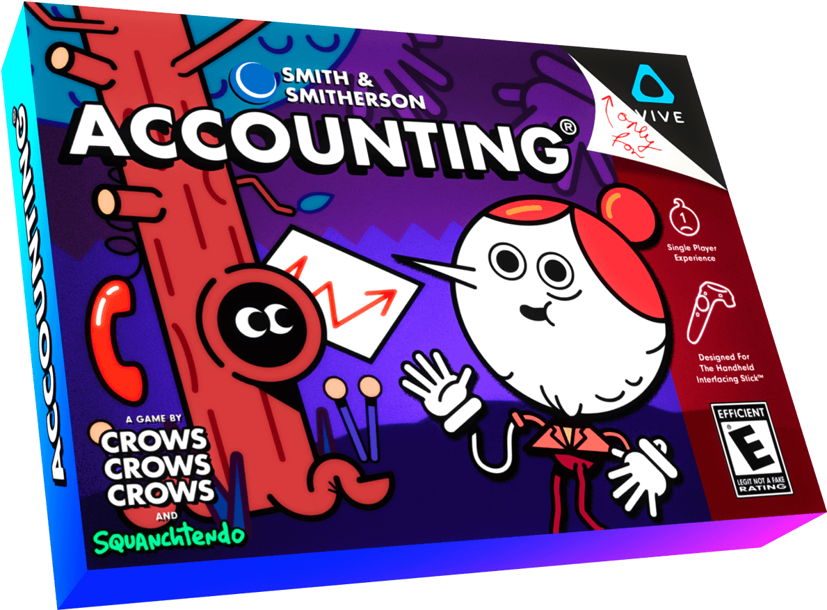 Accounting Box Art - Accounting Crows Crows Crows (1200x889), Png Download