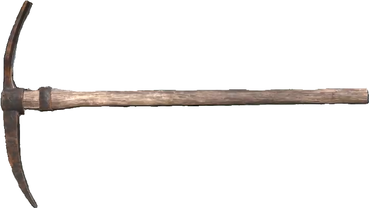Pickaxe - Fallout 76 Pickaxe (752x440), Png Download