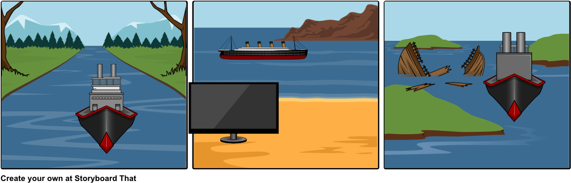 The Boats - - Led-backlit Lcd Display (1164x385), Png Download
