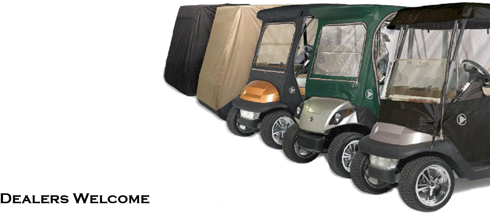 Wholesale Golf Cart Covers - Golf Cart (994x437), Png Download