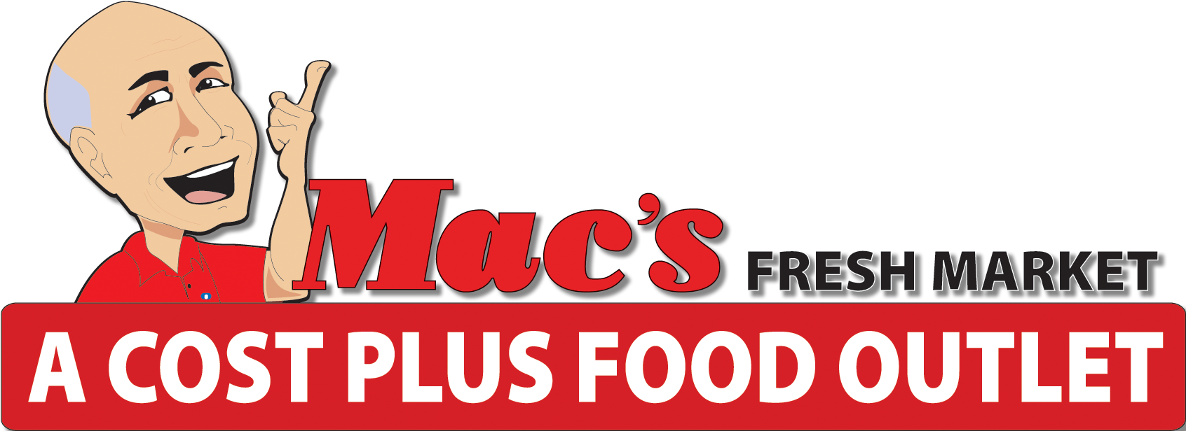 Macs Costplus Fresh - Graphic Design (1691x637), Png Download