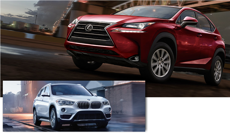 2017 Lexus Nx Compare To 2017 Bmw X1 - Giá Xe Lexus Nx200t (900x530), Png Download