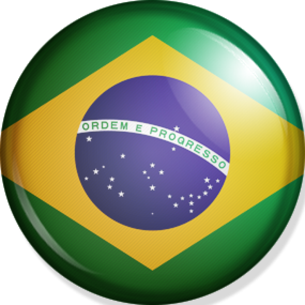 Icone Bandeira Brasil Png (1024x1024), Png Download