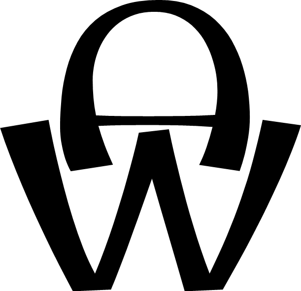 A W Logo - Sign (611x590), Png Download