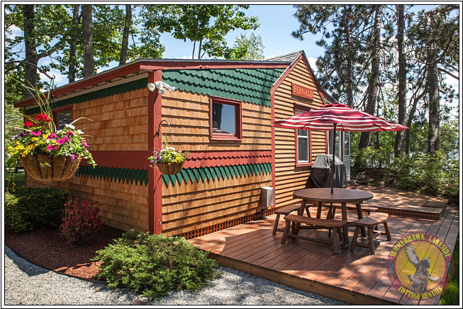 Com/images/cottages /whispering Waters/summerhawk Lakeside - Backyard (660x660), Png Download