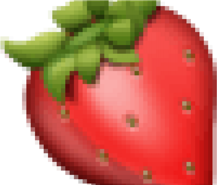 Emo-berry - Strawberry Emoji Transparent Background (900x600), Png Download