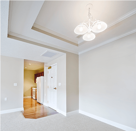 Entry Way And Kitchen - Ceiling (880x440), Png Download