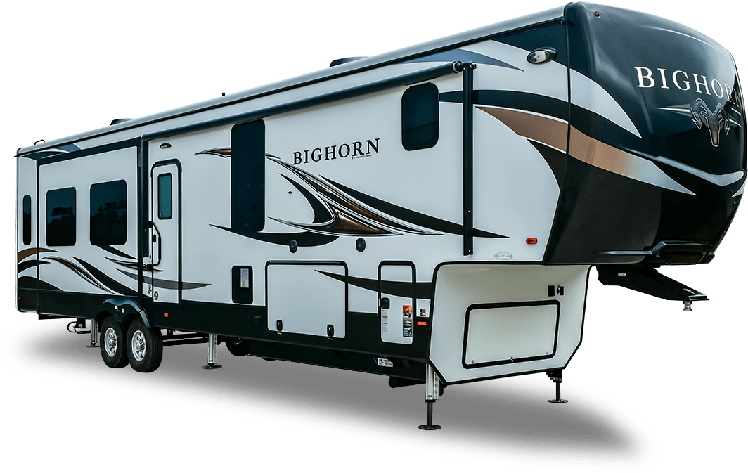 External View - Bighorn 5th Wheel 2017 (1077x682), Png Download