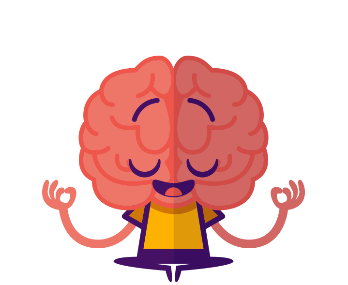 Viaja A Través De Los Libros - Brain Cartoon Drawing Png (726x591), Png Download