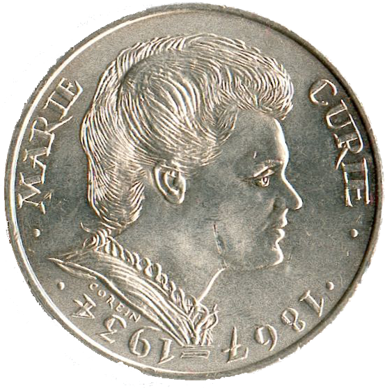 1984 Rv Marie Curie - Dime (565x565), Png Download
