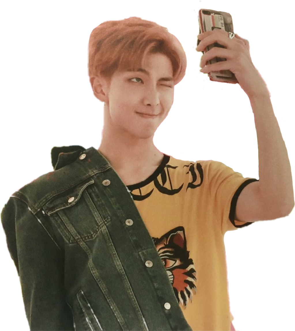 Bts Rm Bangtanboys Bts Remixit Rapmonster Army Bangtans - Smartphone (1024x1150), Png Download