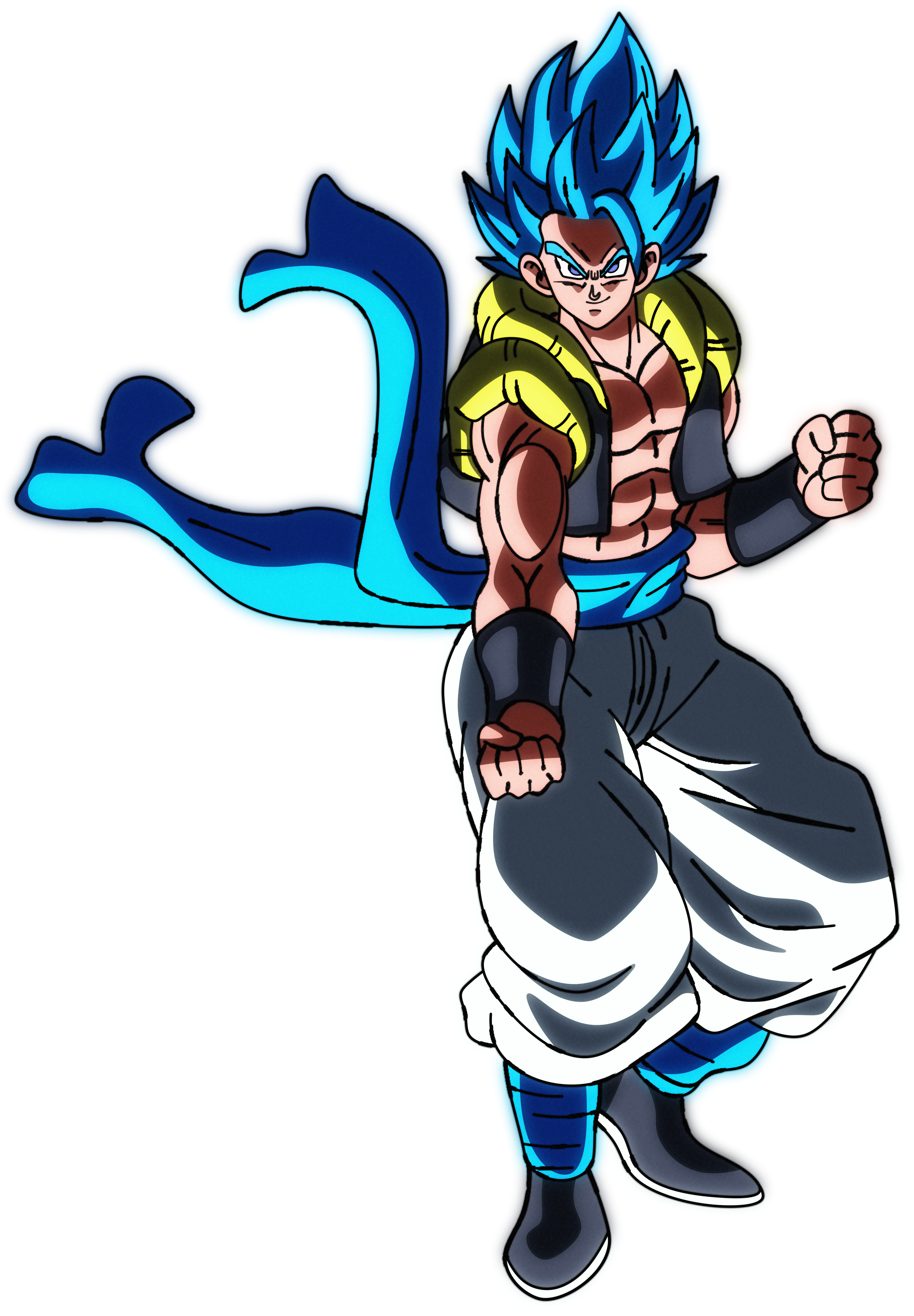 Download Gogeta Image (3541x5000), Png Download
