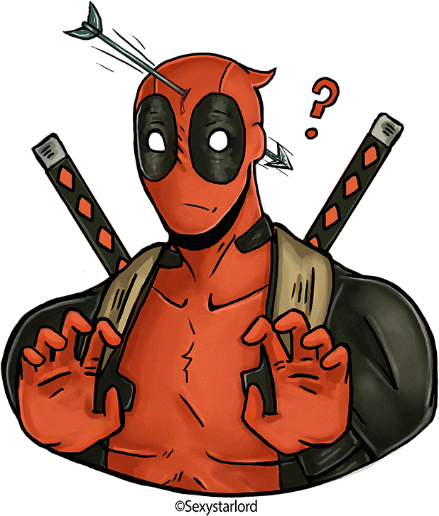 Deadpool By Sexystarlord Lady Deadpool, Comic Book - Desenhos Tumblr Deadpool (900x948), Png Download
