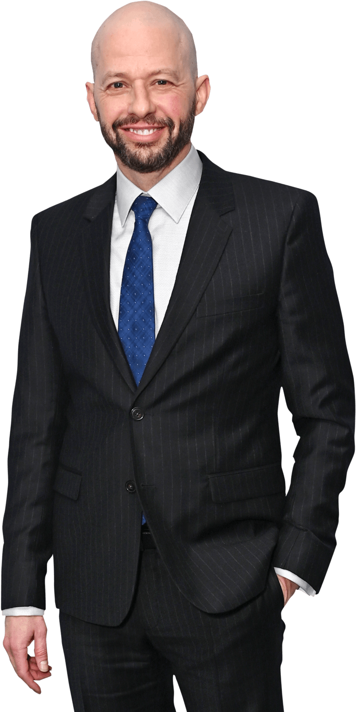 Jon Cryer Can't Believe He's Playing Lex Luthor On - Handkerchief For Navy Blue Suit (1200x1500), Png Download