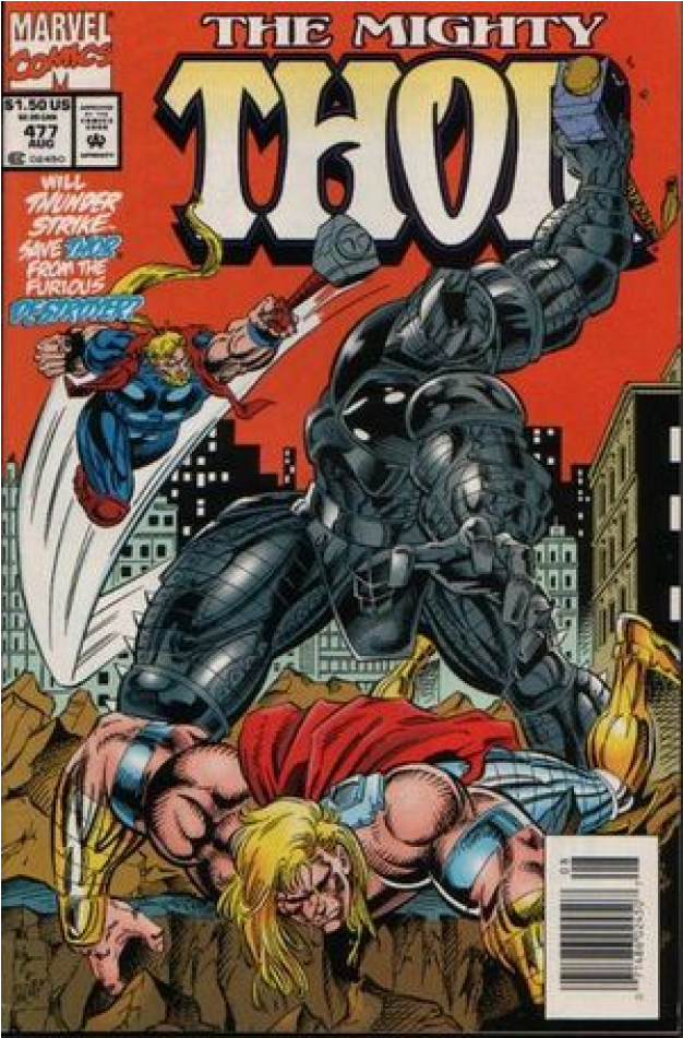 Купете Comics 1994-08 The Mighty Thor - Thor 477 (950x950), Png Download