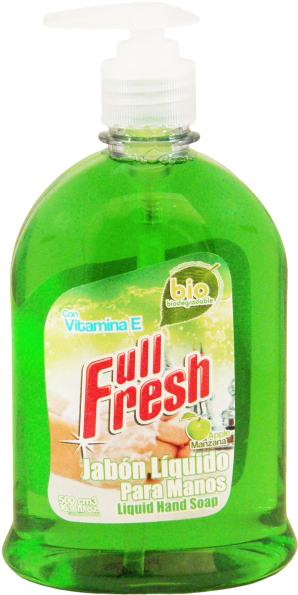 Jabon Liquido Manos Manzana Fuller Pinto Ref/720 500cc - Jabon Liquido Png (640x640), Png Download