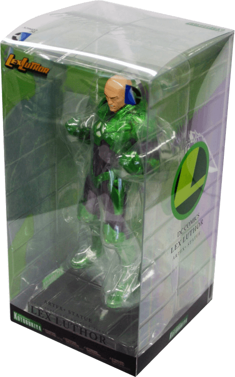 Lex Luthor Artfx Statue - Action Figure (464x745), Png Download