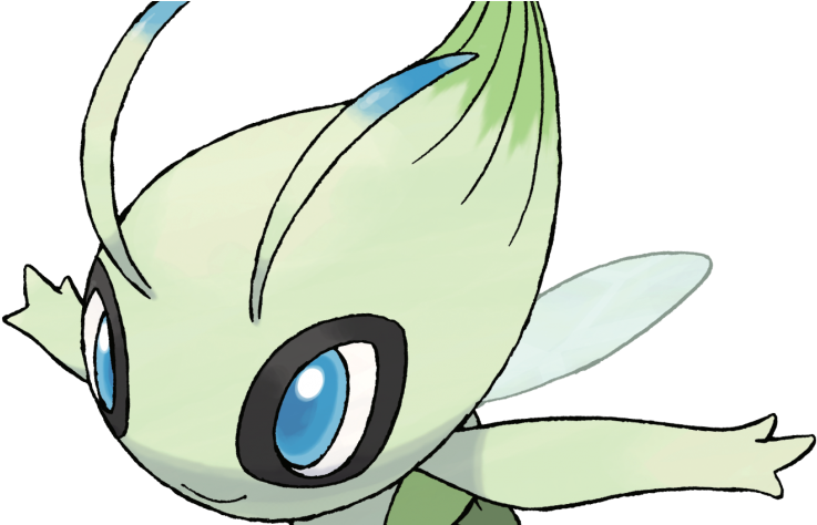 Un Regalo Speciale Per Chi Scaricherà La Banca Pokémon - Pokemon Celebi Evolution (800x473), Png Download