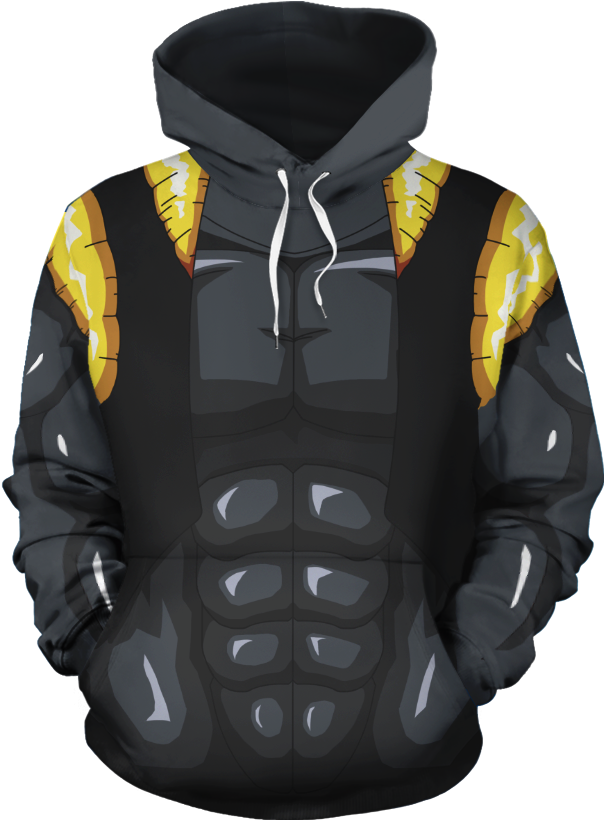Dragon Ball Z 3d Pullover Hoodie - Celtic Hoodie (1024x1024), Png Download