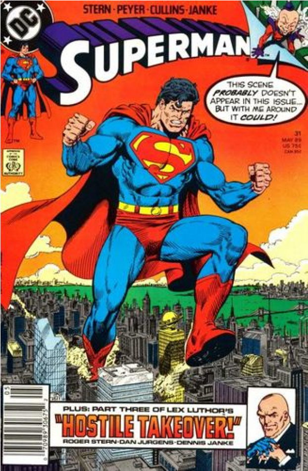 Купете Comics 1989-05 Superman - Superman Comics 1989 (950x950), Png Download