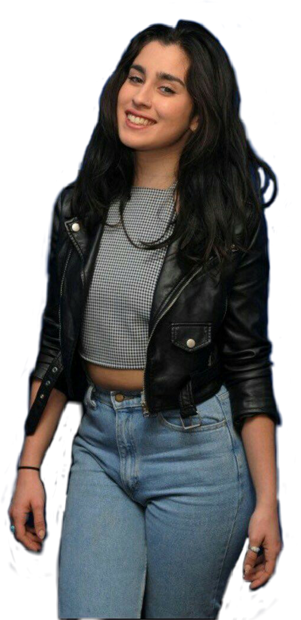 Laurenjauregui Sticker - Lauren Jauregui Mom Jeans (1024x2105), Png Download
