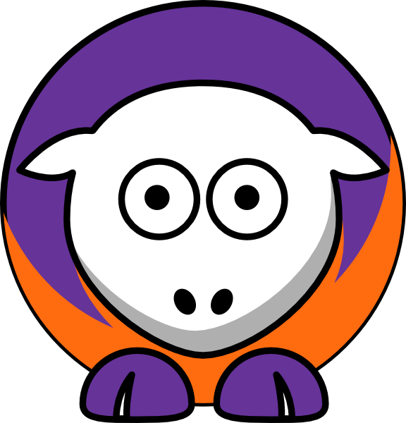Sheep -evansville Aces (576x600), Png Download