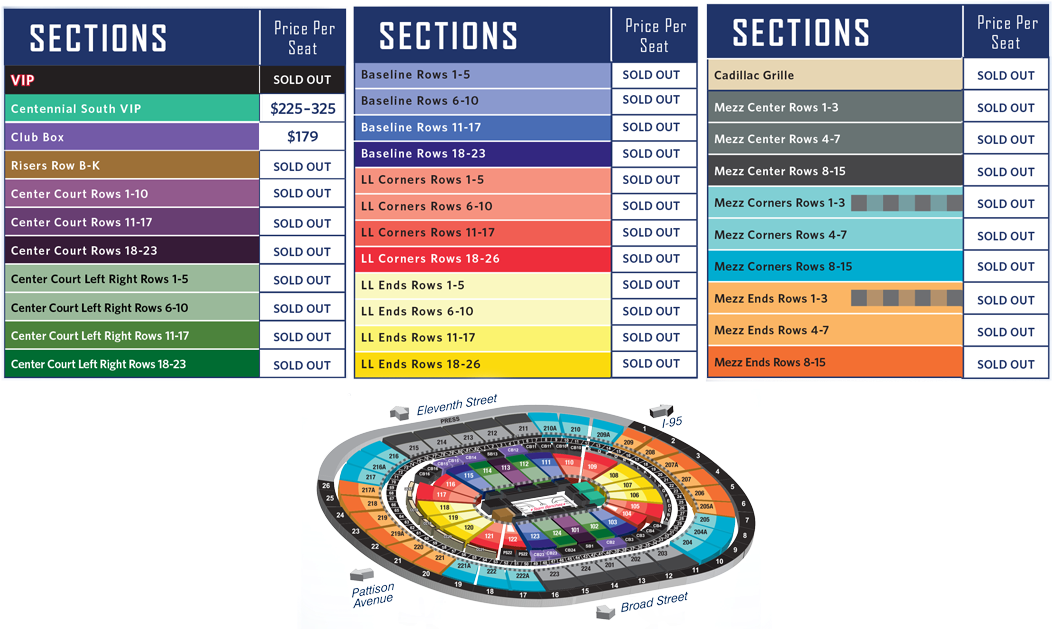 Sixers - Sixers Season Tickets 2018 19 Prices (1080x650), Png Download