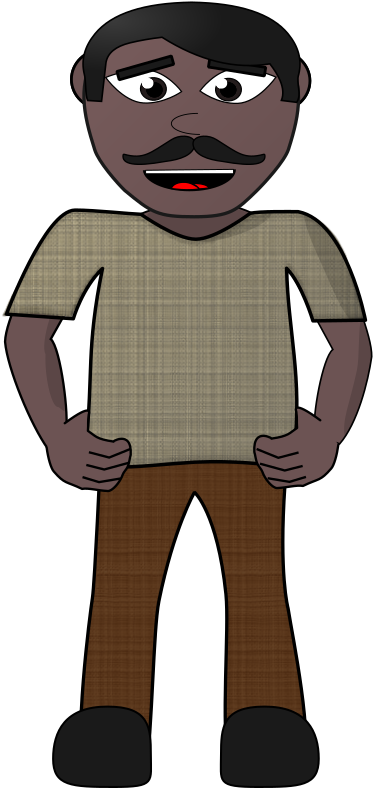 Medium Image - ชาว บ้าน Png (435x800), Png Download