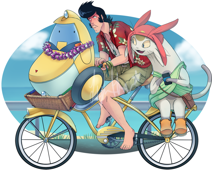 We Need A Vacation, Baby By Scittykitty - Cartoon (900x664), Png Download