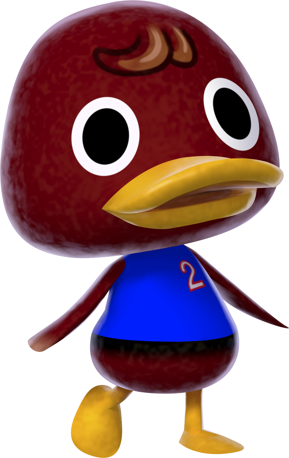 Animal Crossing Duck (1005x1591), Png Download