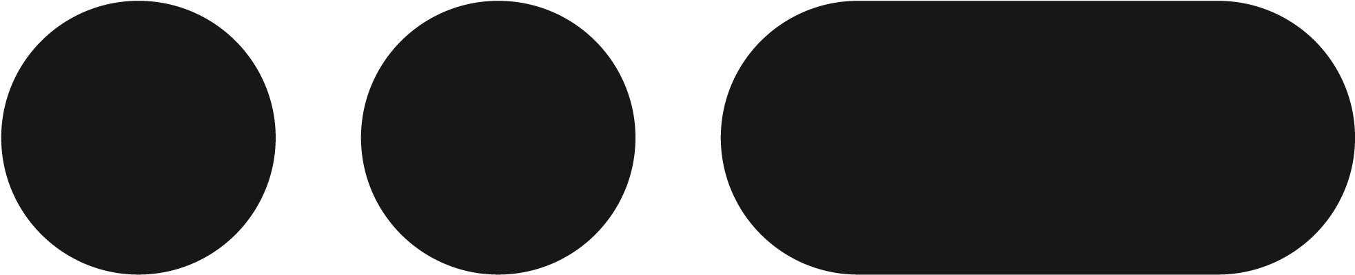 Dot Dot Dash Is An Independent Creative Company Producing - Circle (2363x797), Png Download