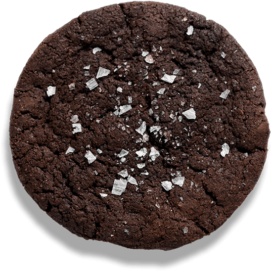 Chocolate Sea Salt - Cookie (600x600), Png Download