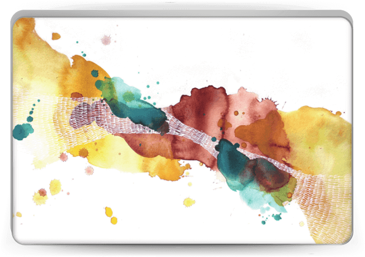 Always Moving Skin Laptop - Watercolor Paint (800x533), Png Download