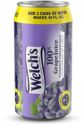100% Grape Juice Concentrate - Welch's (600x600), Png Download