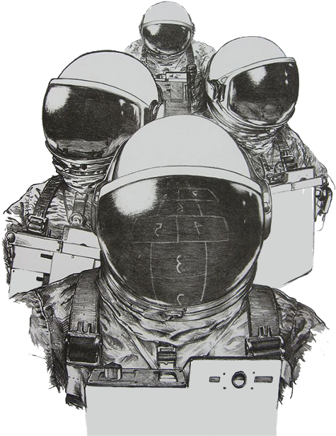 Aesthetic Astronaut Lockscreen (480x685), Png Download