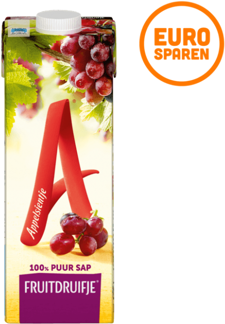 Appelsientje Fruitdruifje - Grape (700x700), Png Download