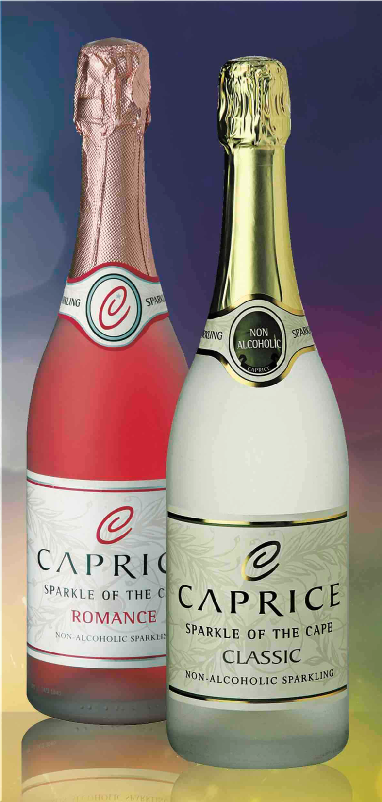 Caprice Classic And Romance Sparkling Grape Juice Mixed - Champagne (1653x1652), Png Download