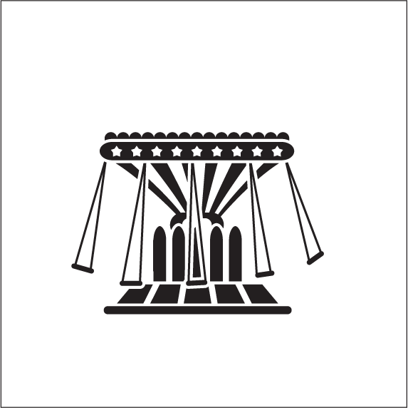 U, Design Stamps - Bar Stool (573x572), Png Download
