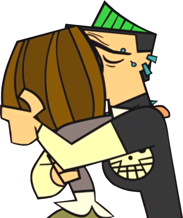 Duncney Kiss In Celebrity Manhunt Studio By Original58-d8moutr - Duncan Total Drama Quotes (630x752), Png Download